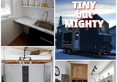 Open-Plan, Teeny Tiny Home Packs a Serious Punch With Modular Furniture and Clever Design