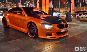 Orange BMW Lumma Design CLR 600 Spotted in Dubai