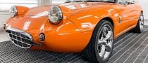 Orange Mazda MX-5 With Round Lights Is a Fake Bugeye British Sports Car