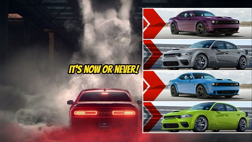 Dodge Charger and Challengers in Last Call Trims