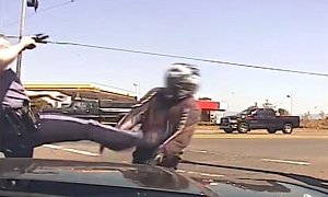 Oregon Rider Kicked by Cop Receives $180,000 in Damages