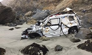 Oregon Woman Drives Jeep Off 250ft Cliff, Survives on Deserted Beach for 7 Days