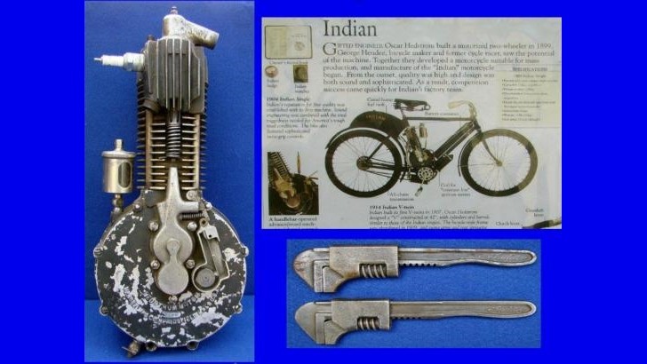 Original 1909 Indian Engine