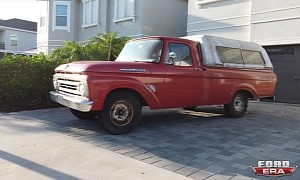 Original 1962 Ford F-100 Has “Super Dry-Rotted Tires,” Still Up for a Road Trip