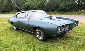 Original 1968 Pontiac GTO Restored After 30 Years in Storage, Flexes Low-Mileage Muscle
