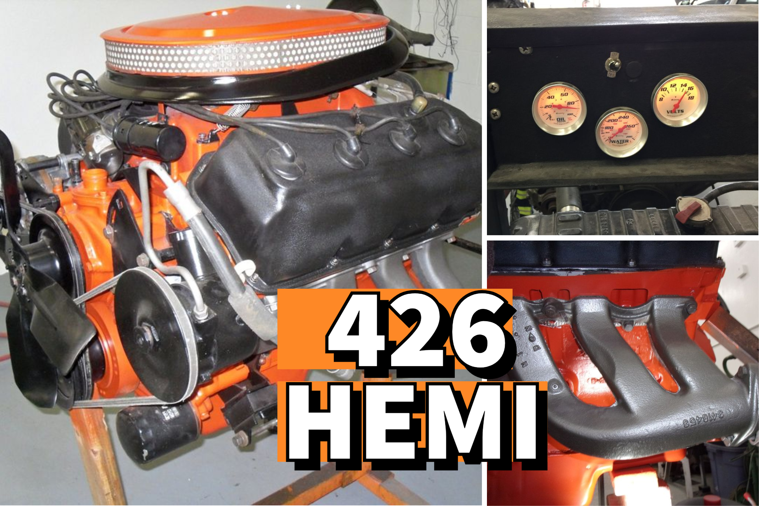 Original 1970 426 HEMI Engine for Sale in Illinois, Costs More