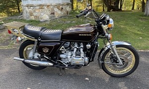 Original-Owner 1976 Honda GL1000 Gold Wing LTD Is Practically as Good as New