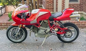 Original-Owner 2002 Ducati MH900e Makes Its Way to Auction, Mileage Is Unknown