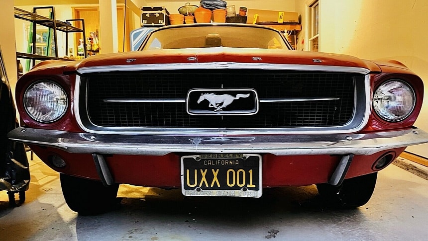 1967 Mustang barn find