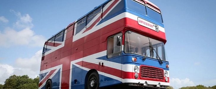Spice Girls bus from the 1997 movie "Spice World"
