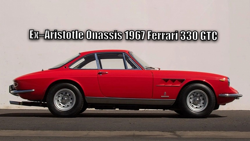 1967 Ferrari 330 GTC originally owned by Aristotle Onassis