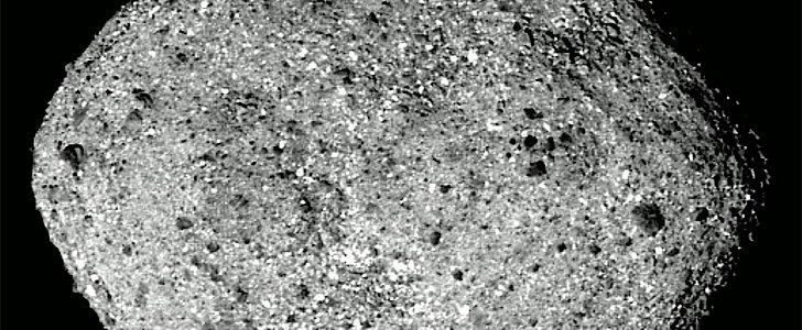Image of Bennu was taken by the OSIRIS-REx from 50 miles (80 km) away
