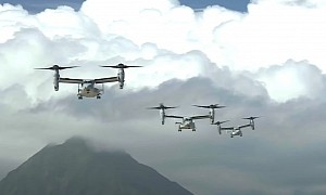 Ospreys and Super Stallions Descend in Hawaii, Exercise Should Have China Think Twice