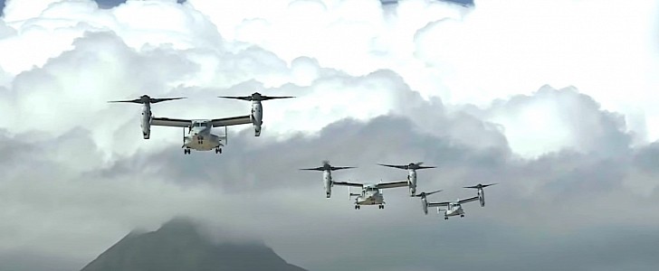 Ospreys and Super Stallions descending on Hawaii