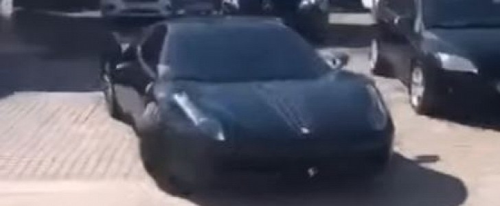 Car wash attendant tries to show off in someone else's Ferrari 458 Italia, predictably crashes it 