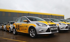 Over 1,650 Ford Focus Units Will Join AA Driving School