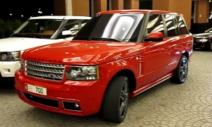 Overfinch Range Rover Vogue GT: Stunning in Red