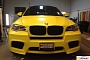 Overkill: BMW X6 M Dressed in Matte Yellow