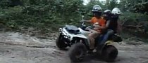 Overloading an ATV for Uphill Rides Is a Very Dumb Idea