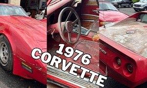 Owner Passed: 1976 Corvette Found in a Barn After Two Decades, Everything Is There