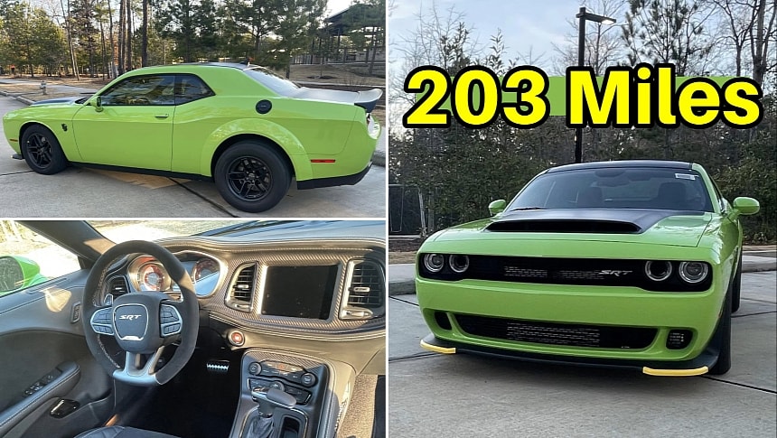 2023 Dodge Challenger SRT Demon 170 in Sublime Green
