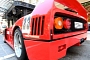 Owner Takes Ferrari F40 to the Car Wash in Monaco