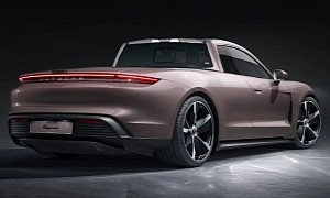 Oy Mate: Porsche Taycan Ute Looks Ready for the Australian Outback