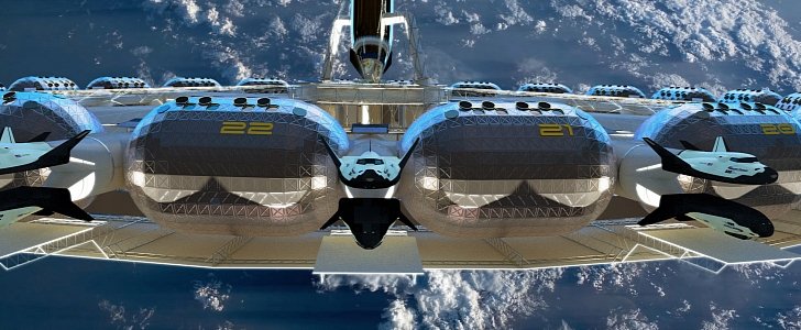 The Gateway Foundation is building the first space hotel with artificial gravity, the Von Braun spaceport
