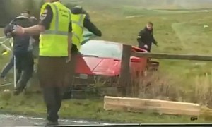 Paddy McGuinness Crashes 1990 Lamborghini Diablo While Shooting Top Gear