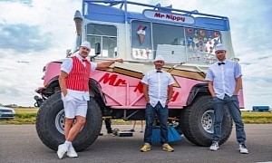 Paddy McGuinness Sets New World Speed Record for an Ice Cream Van With Mr. Nippy
