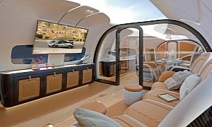 Pagani Automobili Designs Airbus Cabin and It Is Properly Opulent