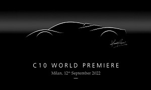 Pagani C10 Will Make Its World Premiere on September 12