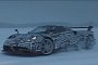 Pagani Huayra BC Goes Drifting on Ice to Prove It's Winter-Proof