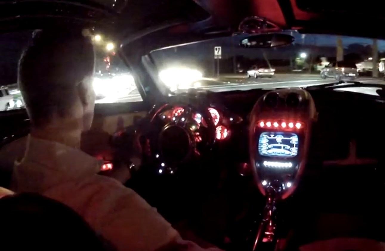 Pagani Huayra Night Drive In Miami Autoevolution