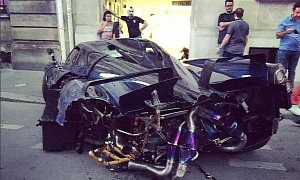 UPDATE: Pagani Huayra Pearl Has Paris Crash, Drunk Driver Allegedly Hit Hypercar