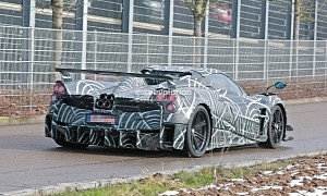 Pagani Huayra Replacement Mule Spotted for the First Time