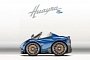 Pagani Huayra Roadster Looks Adorable in mini Render, FXX K and Centenario Too