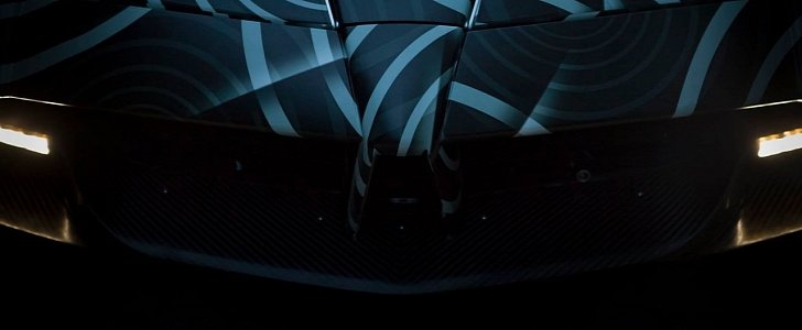 Pagani Huayra Roadster teaser