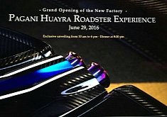 Pagani Huayra Roadster Unveiled for Customers during New Factory Grand Opening