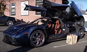 Pagani Huayra Used for Grocery Shopping Causes a Stir, but Does It Work?