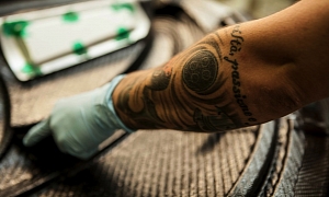 Pagani Tattoo on Employee’s Arm