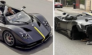 Pagani Zonda Crashed in 2022 Has Just Been Fixed, Does It Look As Good as New?