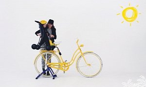 Pahoj Is an Accessory Designed for Parents, Turns the Bicycle Seat Into a Stroller <span>· Video</span>