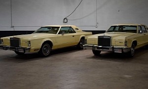 Pair of 1979 Lincoln Continentals With Delivery Miles Is a Rare Time Capsule
