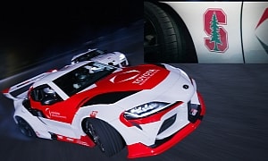 Pair of Toyota GR Supras Drift Like Pros With Stanford-Developed AI Tech