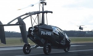 PAL-V Liberty Pioneer Gyrocopter Spins into Geneva, Hopes to Cause a Stir
