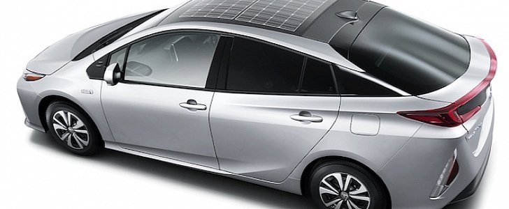 Toyota Prius Prime with solar roof