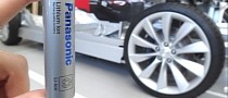 Panasonic Teams With Tesla to Produce Next-Generation EV Batteries, Shows First Prototypes