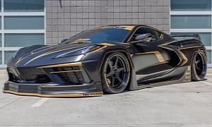 Pandem Corvette C8 Wants to Be Your Widebody Guilty Pleasure, Doesn't Come Cheap