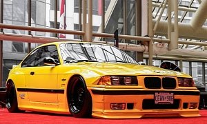 Pandem E36 BMW M3 Looks Perfect in Yellow
